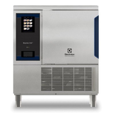 Electrolux Professional Skyline Chills Şok Soğutucu Dondurucu 30/30kg, 6 Gn 1/1 Veya 600x400mm (12 Seviye, Tepsi Araları 30mm) Dokunmatik Ekran Kontrollü, Üstlü, Soldan Menteşeli Kapı EBFA61THE