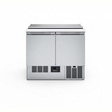 Electrolux Professional Soğutmalı Tezgah - Saladet-, 2 Kapılı, Üst Kapaklı Ve Kesme Tahtası, 250lt, +2+10°c, Aısı 304 SAL25L2C9