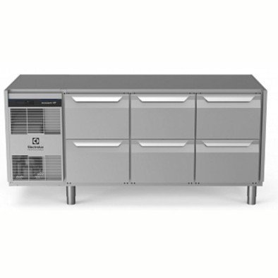 Electrolux Professional 6-drawer Refrigerated Counter 440lt, - 2+10°c, Aısı 304, With Drawers With Frame Only, Without Worktop EH3H7FFF Electrolux Professional 6-drawer Refrigerated Counter 440lt, - 2+10°c, Aısı 304, With Drawers With Frame Only, Without Worktop EH3H7FFF