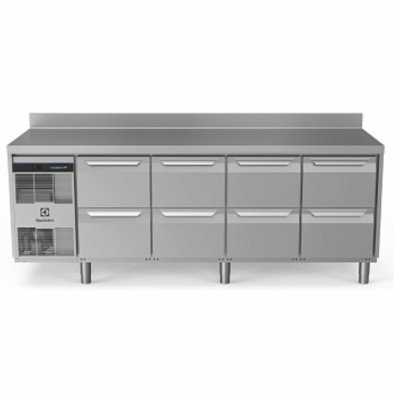 Electrolux Professional Endüstriyel Soğuk Tezgah 8 Çekmeceli 590 Lt Sırtlı-2+10°c, Aısı 304 EH4H3BBBB Electrolux Professional Endüstriyel Soğuk Tezgah 8 Çekmeceli 590 Lt Sırtlı-2+10°c, Aısı 304 EH4H3BBBB