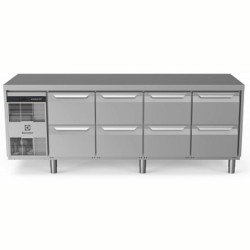 Electrolux Professional Endüstriyel Soğutmalı Tezgah, "heavy Duty", Aısı304, -2°/+10°c, Dijital, Tropikal - 590 Lt, 8x½ Çekmeceli EH4HBBBBB