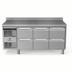 Electrolux Professional Endüstriyel Tip Soğutmalı Tezgah, Sırtlı, "heavy Duty", Aısı304, -2°/+10°c, Dijital, Tropikal - 440 Lt, 6x½ Çekmeceli EH3H3BBB Electrolux Professional Endüstriyel Tip Soğutmalı Tezgah, Sırtlı, "heavy Duty", Aısı304, -2°/+10°c, Dijital, Tropikal - 440 Lt, 6x½ Çekmeceli EH3H3BBB
