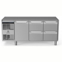 Electrolux Professional Endüstriyel Soğuk Tezgah 1 Kapılı+ 4çekmeceli 440 Lt,-2+10°c Aısı 304, Üst Tablasız EH3H7ABB