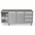 Electrolux Professional Endüstriyel Soğutmalı Tezgah, "heavy Duty", Aısı304, Üst Tablasız, -2°/+10°c, Dijital, Tropikal - 440 Lt, 2 Kapılı + 3x? Çekmeceli EH3H7AAC