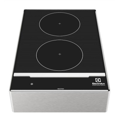 Electrolux Professional Endüstriyel Endüksiyon Ocak, 2 Zonlu, Pişirme Zonları Arka Arkaya, 1-faz, Setüstü E1HAEEOMCS