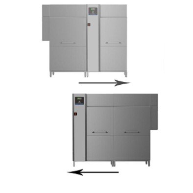 Electrolux Professional Çift Durulamalı Konveyörlü Bulaşık Makinesi, 250 Sepet/saat, Clear Blue Filitreleme Sistemi, Elektrikli, Dokunmatik Ekran, Sağdan>sola, Termal Etiket Uyumlu, 50hz EDR250ER5