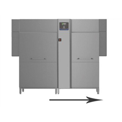 Electrolux Professional Endüstriyel Çift Durulamalı Konveyör Tip Bulaşık Makinesi 250 Sepet/saat (865506 İle Birlikte Sipariş Edilmelidir) EDR25PELA5WV