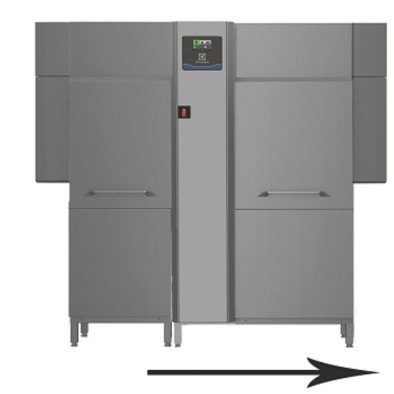 Electrolux Professional Çift Durulamalı Konveyörlü Bulaşık Makinesi 200 Sepet/saat (ön Yıkama Modülü İle Kullanılacak İse 865506 İle Birlikte Sipariş Edilmelidir) EDR20PEL5V