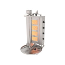 Atalay ADG-4U Döner Makineleri Gazlı Üstten Motorlu - 4 Radyanlı - 230 V