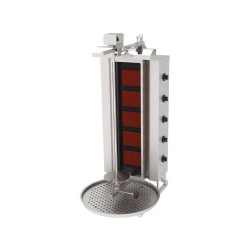 Atalay ADGC-5-U Döner Makineleri Gazlı Camlı Üstten Motorlu - 5 Radyanlı - 230 V Atalay ADGC-5-U Döner Makineleri Gazlı Camlı Üstten Motorlu - 5 Radyanlı - 230 V