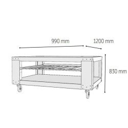 Venarro DYTF - 117 A Alt Stand - Mini modüler fırın için