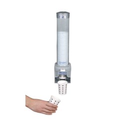 Tekno Bardaklık - 8/9 oz karton pardak için - 80 mm - beyaz Tekno Bardaklık - 8/9 oz karton pardak için - 80 mm - beyaz