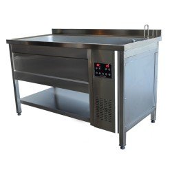 Borasco BR-T140 Ozonlu Dezenfeksiyon Küveti-260Lt-Digital Kontrollü-Taban Raflı