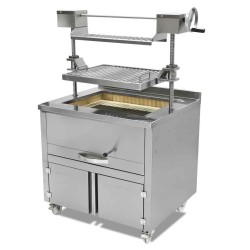 Empero EMP.BTG.02 Asansörlü Kömürlü Izgara 120x74x15 cm Empero EMP.BTG.02 Asansörlü Kömürlü Izgara 120x74x15 cm