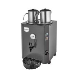 Remta Jumbo Siyah Çay Makinesi 13 litre-2 demlik dahil Remta Jumbo Siyah Çay Makinesi 13 litre-2 demlik dahil