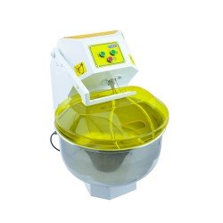 Hnc HHY-25TC Hamur Yoğurma Makinesi (Kapaklı) 380V - 25kg Un, 40kg Hamur, Kazan - 2 Dönüş Hızı 