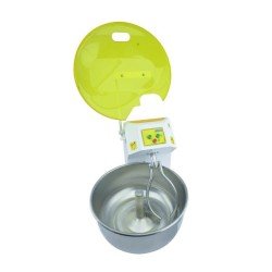 Hnc HHY-35TC Hamur Yoğurma Makinesi (Kapaklı) 380V - 35kg Un, 50kg Hamur, Kazan - 2 Dönüş Hızı