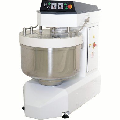 Dirmak ISM 200-32S Spiral Hamur Yoğurma Makinası 200 Lt Kazan İki Yönlü Kazan 80 Kg Un Kapasiteli İki Devirli İki Yöne Dönen Kazan 380v/3p/50hz