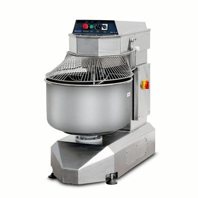 Dirmak ISM 75-32S CR Spiral Hamur Yoğurma Makinası 75 Lt Kazan İki Yönlü Kazan 35 Kg Un Kapasiteli  İki Devirli İki Yöne Dönen Kazan Krom Gövde 380v/3p/50hz