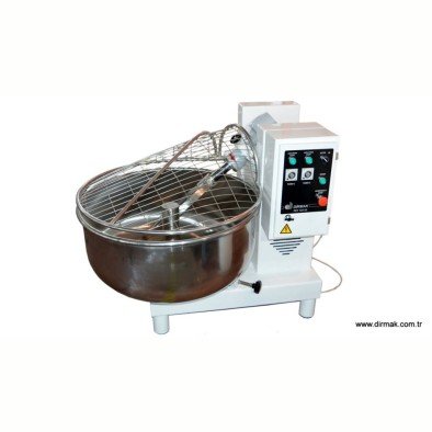 Dirmak PET 125 Çatallı Tip Hamur Yoğurma Makinası 125 Lt Kazan 50 Kg Un Kapasiteli Tek Devirli 380v/3p/50hz