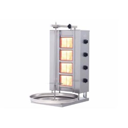 Atalay ADG-4S Döner Ocağı-Gazlı 4 Gözlü-Sabit