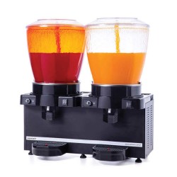 Samixir SS44.AB Twin Soğuk İçecek Dispenseri, 22+22 L, Panaromik, Analog, Fıskiyeli, Siyah Samixir SS44.AB Twin Soğuk İçecek Dispenseri, 22+22 L, Panaromik, Analog, Fıskiyeli, Siyah
