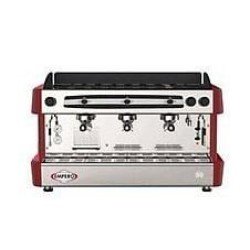 Empero EMP.CPC.3GR Espresso Kahve Mak. - 3 grup - yarı otomatik - kırmızı Empero EMP.CPC.3GR Espresso Kahve Mak. - 3 grup - yarı otomatik - kırmızı