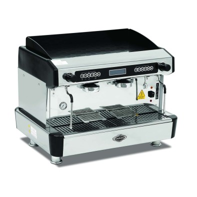 Espresso Kahve Mak. - 2 grup - tam otomatik - Empero EMP.CPC.2GB-D - siyah
