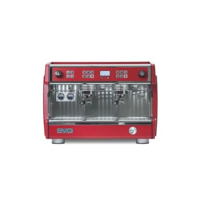 Dalla Corte EVO2-H-2-R Evo2 HV (2 Gruplu) Kahve Makinesi, Kırmızı