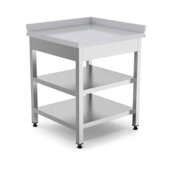 Empero EMP.KTTA.6060-L Köşe Tezgahı Alt-Ara Raflı Sol 60x60x85 cm