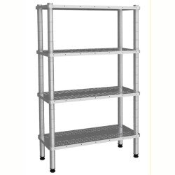 Empero EMP.D.3.4676-18-4-D Delikli Raflar 4 Katlı