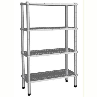 Empero EMP.D.3.4691-18-4-D Delikli Raflar 4 Katlı