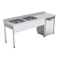 Empero EMP.E.71885-2EM-L 2 Evyeli Tezgah Sol 180x70x85 cm