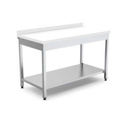 Empero EMP.PTT.70140 Alt Raflı Polietilen Çalışma Tezgahı 140x70x85 cm Empero EMP.PTT.70140 Alt Raflı Polietilen Çalışma Tezgahı 140x70x85 cm