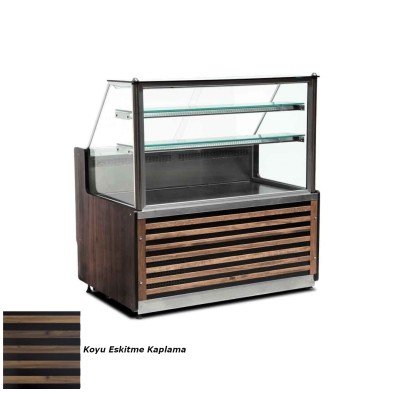 Empero EMP.VT.D.130.S.K Plüton Et Ve Meze Teşhir Vitrini