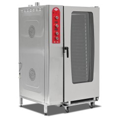 Empero EMP.GKF.40 Plus Konveksiyonel Fırın - Gazlı - 40 GN-1/1 (20 GN-2/1) - kit arabalı - LPGli Empero EMP.GKF.40 Plus Konveksiyonel Fırın - Gazlı - 40 GN-1/1 (20 GN-2/1) - kit arabalı - LPGli