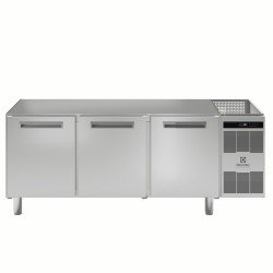 Electrolux Professional BPLEF3NN 3-kapılı Tezgahtip D.dondurucu -24-10°c, 600x400 Üsttablasız ,728975
