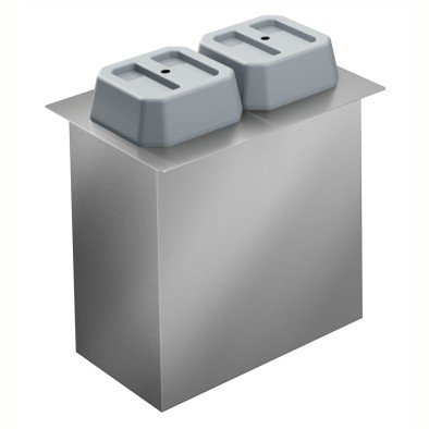 Electrolux Professional D24H240A2 Ankastre Isıtmalı Tabak Isıtıcı, 2 Silindirli,tabak Çapı 180-240mm ,341165