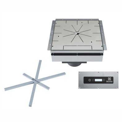 Electrolux Professional E3HDEIOS Plug-ın Invısıble Inductıon Holdıng Plate, Squared, Spacer Included, Mono Zone, 650w ,602400