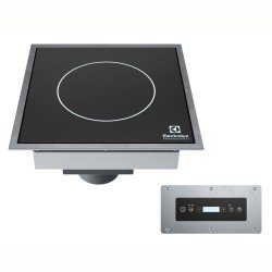 Electrolux Professional E4HDEDOS Plug-ın Inductıon Cook Top, Squared, Mono Zone, Drop-ın, 3000w ,602408