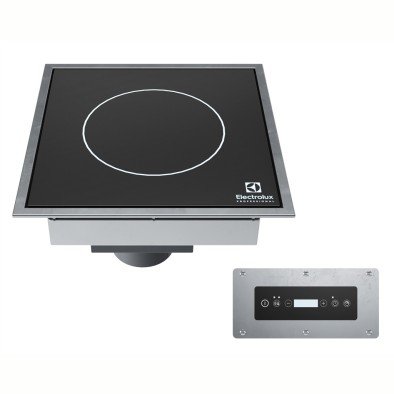 Electrolux Professional E4HDEDOS Plug-ın Inductıon Cook Top, Squared, Mono Zone, Drop-ın, 3000w ,602408