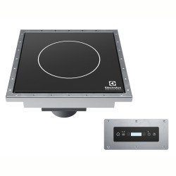 Electrolux Professional E4HDEFOS Plug-ın Inductıon Cook Top, Squared, Mono Zone, Flushed Drop-ın, 3000w ,602409