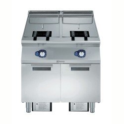 Electrolux Professional E9KKGABAMEA 23+23lt Gazlı Fritöz, 2 Hazneli+4 ½ Sepetli ,391332