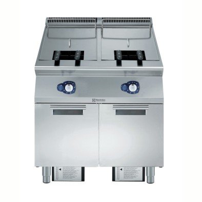 Electrolux Professional E9KKGABAMEA 23+23lt Gazlı Fritöz, 2 Hazneli+4 ½ Sepetli ,391332