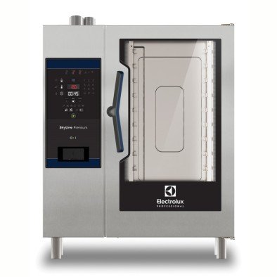 Electrolux Professional ECOE101B3A31 Skylıne Premıum Oven 10 Gn 1/1 - Electrıc - Boıler Aısı 316l - 3-glass ,217839