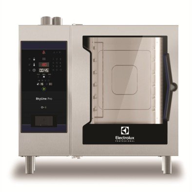 Electrolux Professional ECOE61C3A3L Skylıne Pro Oven 6 Gn 1/1 - Electrıc - 3-glass - Left Hınged Door ,217943