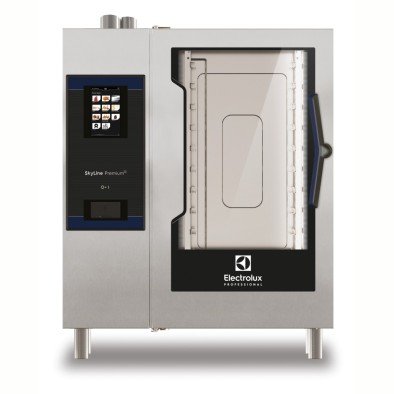 Electrolux Professional ECOG101T3G3L Skylıne Premıums Oven 10 Gn 1/1 - Gas - 3-glass - Left Hınged Door ,229803