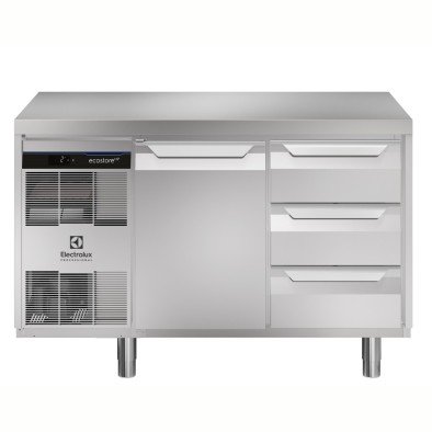 Electrolux Professional EH2HBAC Endüstriyel S.tezg.1 Kapılı+3x1/3çek.290lt,-2+10°c ,710010
