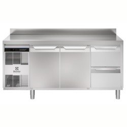 Electrolux Professional EH3H3AAB Endüstriyel S.tezgah,440l,2 Kapı+2 Çekmece,sırtlı-hd ,710034