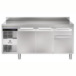 Electrolux Professional EH3H3AAD Endüstriyel Tip Soğ Tezgah 2k+1/3+2/3 Çek.440 Lt ,sırtlı ,710042